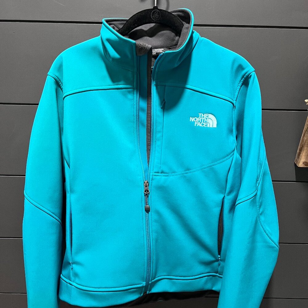 The North Face Women’s Apex Bionic Soft Shell Jacket – Teal, Size Medium (NWOT)